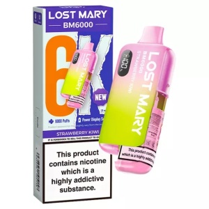 Lost Mary BM6000 Big Puff Disposable Vape - Strawberry Kiwi